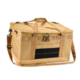 Maxbell Camping Storage Bag Waterproof Traveling Carrier Bag Picnic Cookware Utensil Khaki and Soft