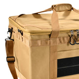 Maxbell Camping Storage Bag Waterproof Traveling Carrier Bag Picnic Cookware Utensil Khaki and Soft