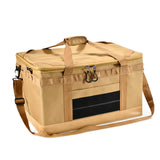 Maxbell Camping Storage Bag Waterproof Traveling Carrier Bag Picnic Cookware Utensil Khaki and Hard