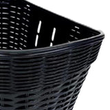 Maxbell Bicycle Basket Pannier Front Bike Basket for Picnic Grocery Shopping Camping black