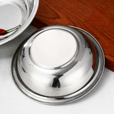 Maxbell 3Pcs Stainless Steel Mixing Bowls Outdoor Tableware for Kitchen Refrigerator