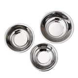 Maxbell 3Pcs Stainless Steel Mixing Bowls Outdoor Tableware for Kitchen Refrigerator