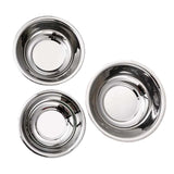Maxbell 3Pcs Stainless Steel Mixing Bowls Outdoor Tableware for Kitchen Refrigerator