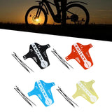 Maxbell Mountain Bike Fender Easy Installation Mudflap for Road Bikes Outdoor Riding Black