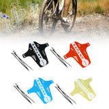 Maxbell Mountain Bike Fender Easy Installation Mudflap for Road Bikes Outdoor Riding Black