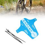 Maxbell Mountain Bike Fender Easy Installation Mudflap for Road Bikes Outdoor Riding Blue