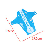 Maxbell Mountain Bike Fender Easy Installation Mudflap for Road Bikes Outdoor Riding Blue