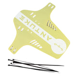 Maxbell Mountain Bike Fender Easy Installation Mudflap for Road Bikes Outdoor Riding Yellow