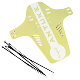 Maxbell Mountain Bike Fender Easy Installation Mudflap for Road Bikes Outdoor Riding Yellow