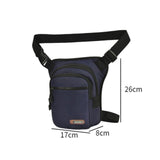 Maxbell Maxbell Drop Leg Bag Versatile Tool Bag Waist Thigh Bag for Cycling Traveling Sports Blue