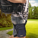 Maxbell Maxbell Drop Leg Bag Versatile Tool Bag Waist Thigh Bag for Cycling Traveling Sports Blue