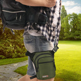 Maxbell Drop Leg Bag Versatile Tool Bag Waist Thigh Bag for Cycling Traveling Sports Green