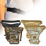 Maxbell Drop Leg Bag Fashion and Stylish Thigh Drop Leg Bag for Riding Hiking Travel Black