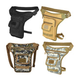 Maxbell Drop Leg Bag Fashion and Stylish Thigh Drop Leg Bag for Riding Hiking Travel Black
