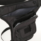 Maxbell Drop Leg Bag Fashion and Stylish Thigh Drop Leg Bag for Riding Hiking Travel Black