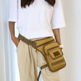 Maxbell Drop Leg Bag Fashion and Stylish Thigh Drop Leg Bag for Riding Hiking Travel Black
