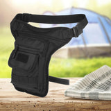 Maxbell Drop Leg Bag Fashion and Stylish Thigh Drop Leg Bag for Riding Hiking Travel Black