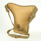 Maxbell Drop Leg Bag Fashion and Stylish Thigh Drop Leg Bag for Riding Hiking Travel Khaki