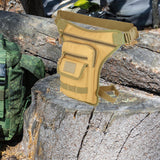 Maxbell Drop Leg Bag Fashion and Stylish Thigh Drop Leg Bag for Riding Hiking Travel Khaki