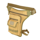 Maxbell Drop Leg Bag Fashion and Stylish Thigh Drop Leg Bag for Riding Hiking Travel Khaki