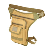 Maxbell Drop Leg Bag Fashion and Stylish Thigh Drop Leg Bag for Riding Hiking Travel Khaki