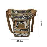 Maxbell Drop Leg Bag Fashion and Stylish Thigh Drop Leg Bag for Riding Hiking Travel Green Camo
