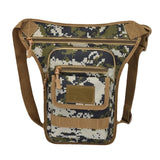 Maxbell Drop Leg Bag Fashion and Stylish Thigh Drop Leg Bag for Riding Hiking Travel Green Camo