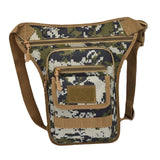 Maxbell Drop Leg Bag Fashion and Stylish Thigh Drop Leg Bag for Riding Hiking Travel Green Camo