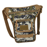 Maxbell Drop Leg Bag Fashion and Stylish Thigh Drop Leg Bag for Riding Hiking Travel Green Camo