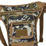Maxbell Drop Leg Bag Fashion and Stylish Thigh Drop Leg Bag for Riding Hiking Travel Green Camo