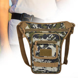 Maxbell Drop Leg Bag Fashion and Stylish Thigh Drop Leg Bag for Riding Hiking Travel Green Camo
