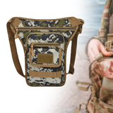 Maxbell Drop Leg Bag Fashion and Stylish Thigh Drop Leg Bag for Riding Hiking Travel Green Camo