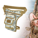 Maxbell Drop Leg Bag Fashion and Stylish Thigh Drop Leg Bag for Riding Hiking Travel Gray Camo