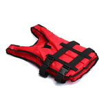 Maxbell Swim Jacket Multifuctional Buoyancy Vest for Sailing Snorkeling Wakeboarding Red