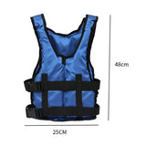 Maxbell Swim Jacket Multifuctional Buoyancy Vest for Sailing Snorkeling Wakeboarding Blue