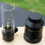 Maxbell Camping Gas Lantern Versatile Adjustable Gas Lamp for Picnic Hiking Climbing Black