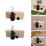 Maxbell Camping Gas Lantern Versatile Adjustable Gas Lamp for Picnic Hiking Climbing Black