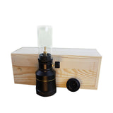 Maxbell Camping Gas Lantern Versatile Adjustable Gas Lamp for Picnic Hiking Climbing Black