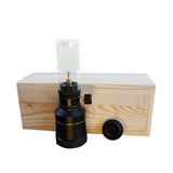Maxbell Camping Gas Lantern Versatile Adjustable Gas Lamp for Picnic Hiking Climbing Black