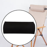 Maxbell Folding Chair Pillow Portable Beach Chair Cushion for Camping Garden Outdoor Black