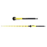 Maxbell Fish Gaff Hook Ergonomic Grip Bass Fishing Tools Carbon Squid Gaff Equipment Black 3 Meter