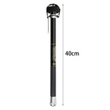 Maxbell Fish Gaff Hook Ergonomic Grip Bass Fishing Tools Carbon Squid Gaff Equipment Black 3 Meter