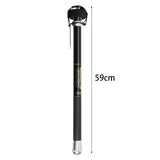 Maxbell Fish Gaff Hook Ergonomic Grip Bass Fishing Tools Carbon Squid Gaff Equipment Black 5 Meter