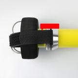 Maxbell Fish Gaff Hook Ergonomic Grip Bass Fishing Tools Carbon Squid Gaff Equipment Black 5 Meter