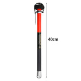Maxbell Fish Gaff Hook Ergonomic Grip Bass Fishing Tools Carbon Squid Gaff Equipment Red 3 Meter