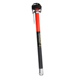 Maxbell Fish Gaff Hook Ergonomic Grip Bass Fishing Tools Carbon Squid Gaff Equipment Red 5 Meter