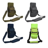 Maxbell Maxbell Water Bottle Carrier Bag Pocket for Traveling Backpacking Outdoor Activities Blue