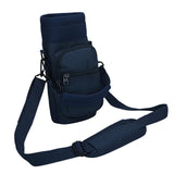 Maxbell Maxbell Water Bottle Carrier Bag Pocket for Traveling Backpacking Outdoor Activities Blue