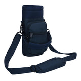 Maxbell Maxbell Water Bottle Carrier Bag Pocket for Traveling Backpacking Outdoor Activities Blue