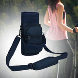 Maxbell Maxbell Water Bottle Carrier Bag Pocket for Traveling Backpacking Outdoor Activities Blue